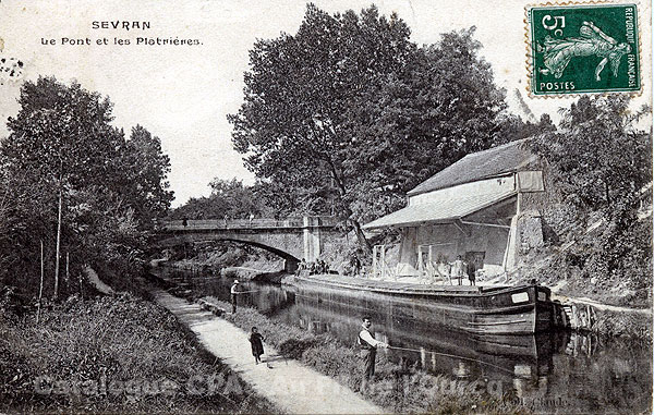 SEVRANLe Pont et les Platrières.